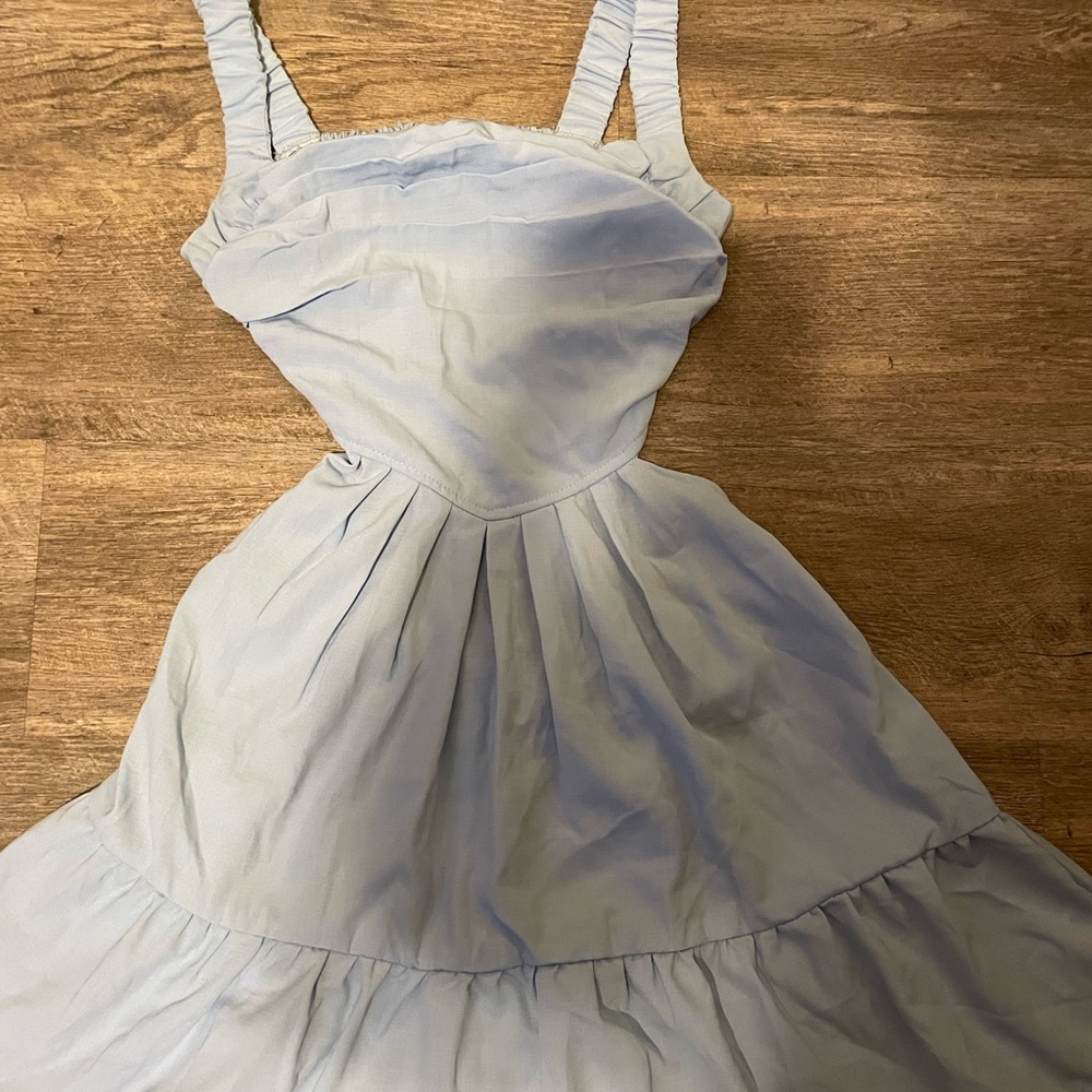 SHEIN Light Blue Dress